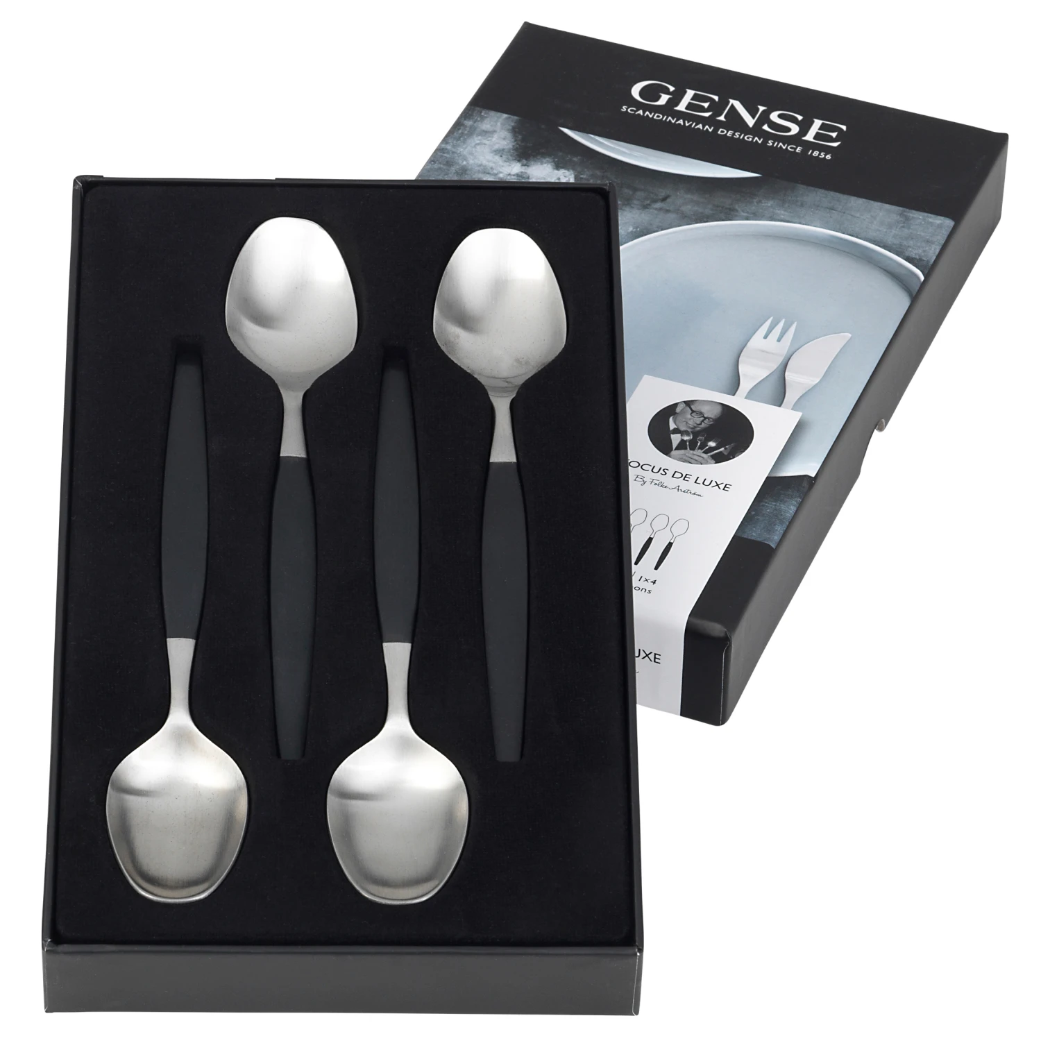 Gense Cucharas De Postre Focus De Luxe 4 Gense Cucharas De Postre Focus De Luxe - Imagen 2