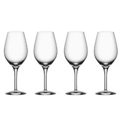 Orrefors 4 Copas De Vino More
