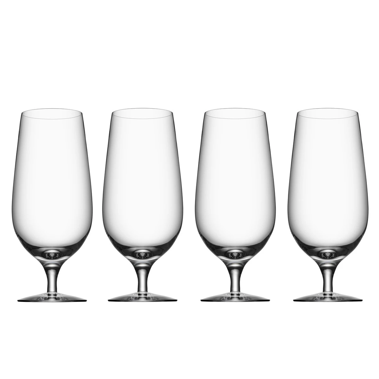 Orrefors 4 Copas De Cerveza Beer Lager 3 Orrefors 4 Copas De Cerveza Beer Lager