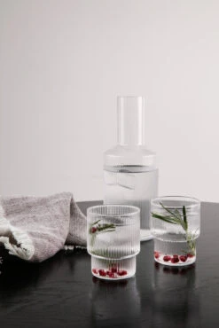 Ferm LIVING 4 Vasos Ripple -Vajilla Tienda 28072 01 10 EnvironmentImage 06f2b48de2