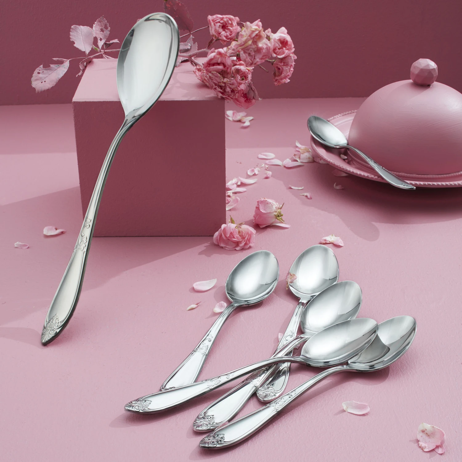 Cubiertos De Servir Nina 4 Cubiertos De Servir Nina - Imagen 2