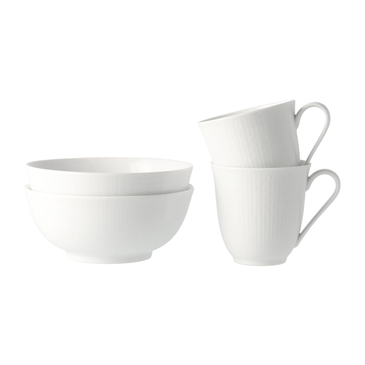 Rörstrand Vajilla Swedish Grace Blanco, 8 Piezas 5 Rörstrand Vajilla Swedish Grace Blanco, 8 Piezas - Imagen 3