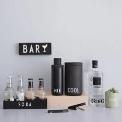 Coctelera Design Letters Negro -Vajilla Tienda 32111 01 05 95e530a456