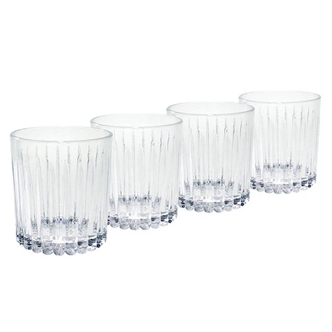 Aida 4 Vasos De Whisky Relief 31 Cl 3 Aida 4 Vasos De Whisky Relief 31 Cl