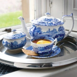 Spode Tetera Blue Italian -Vajilla Tienda 37750 01 03 d147cc382b