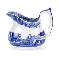 Spode Jarra De Leche Blue Italian