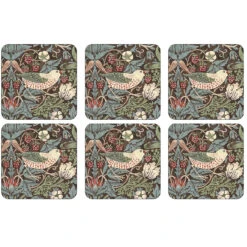 6 Posavasos Strawberry Thief