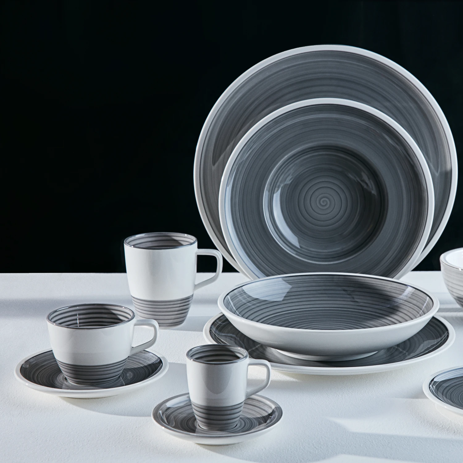 Villeroy & Boch Taza Manufacture Gris 4 Villeroy & Boch Taza Manufacture Gris - Imagen 2