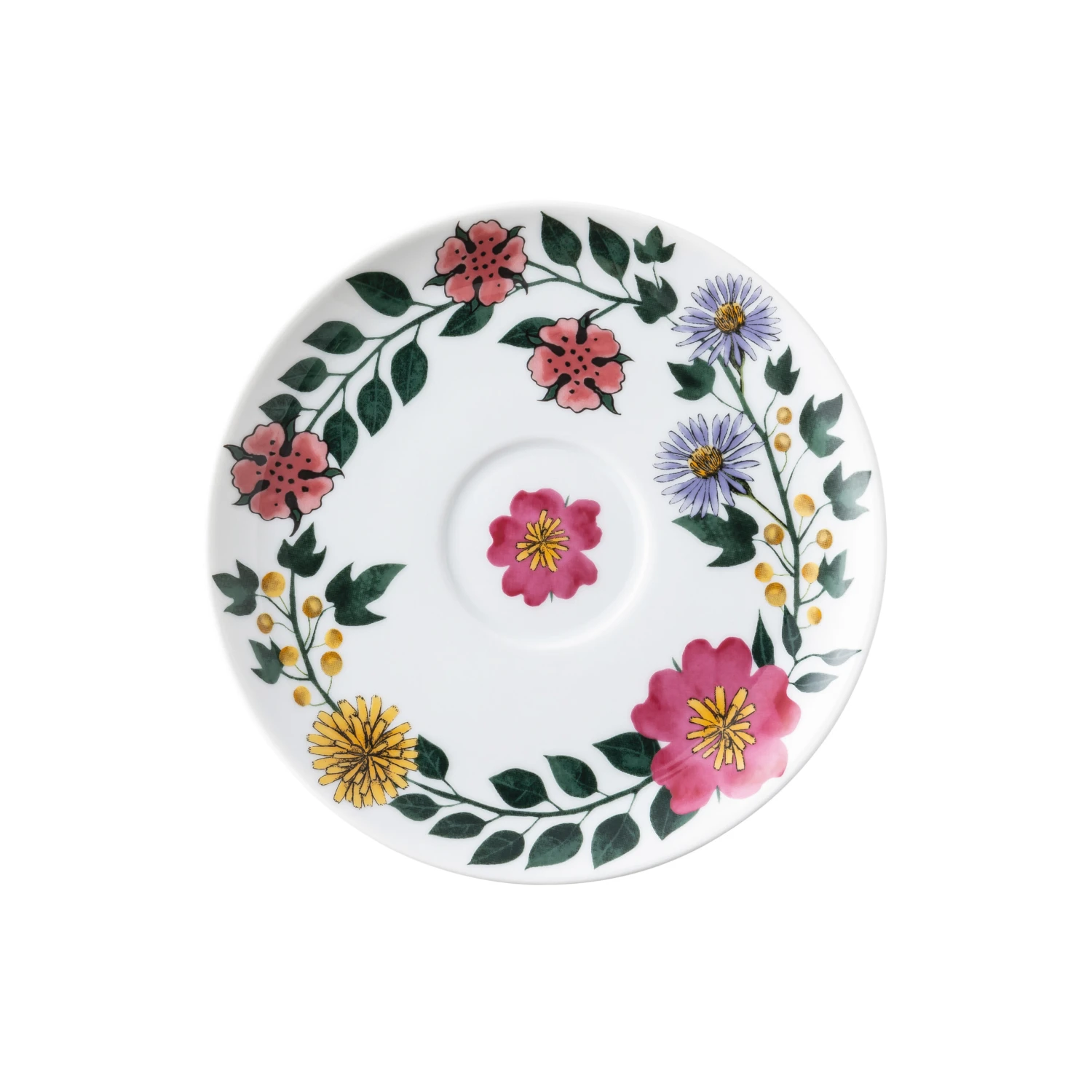 Rosenthal Plato Para Taza Capuchino Magic Garden Blossom Ø16 Cm 3 Rosenthal Plato Para Taza Capuchino Magic Garden Blossom Ø16 Cm