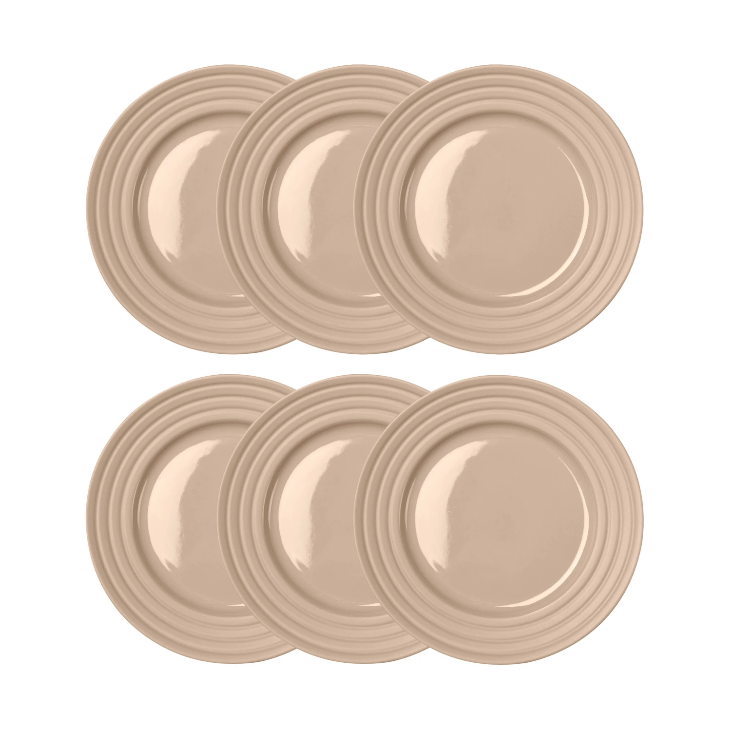 6 Platos Lines Ø21 Cm 3 6 Platos Lines Ø21 Cm