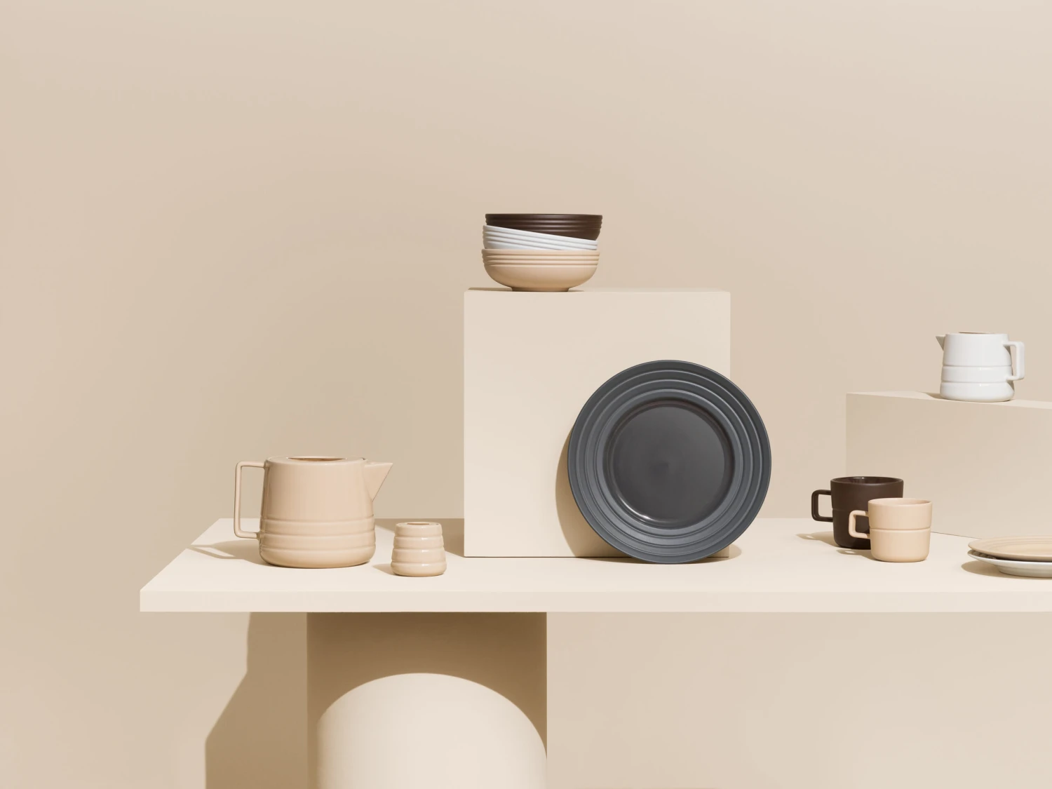 6 Platos Lines Ø21 Cm 13 6 Platos Lines Ø21 Cm - Imagen 11