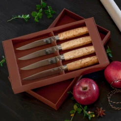 4 Cuchillos De Carne Morakniv Masur Steak Knife -Vajilla Tienda 46230 01 04 d63b9ffba8