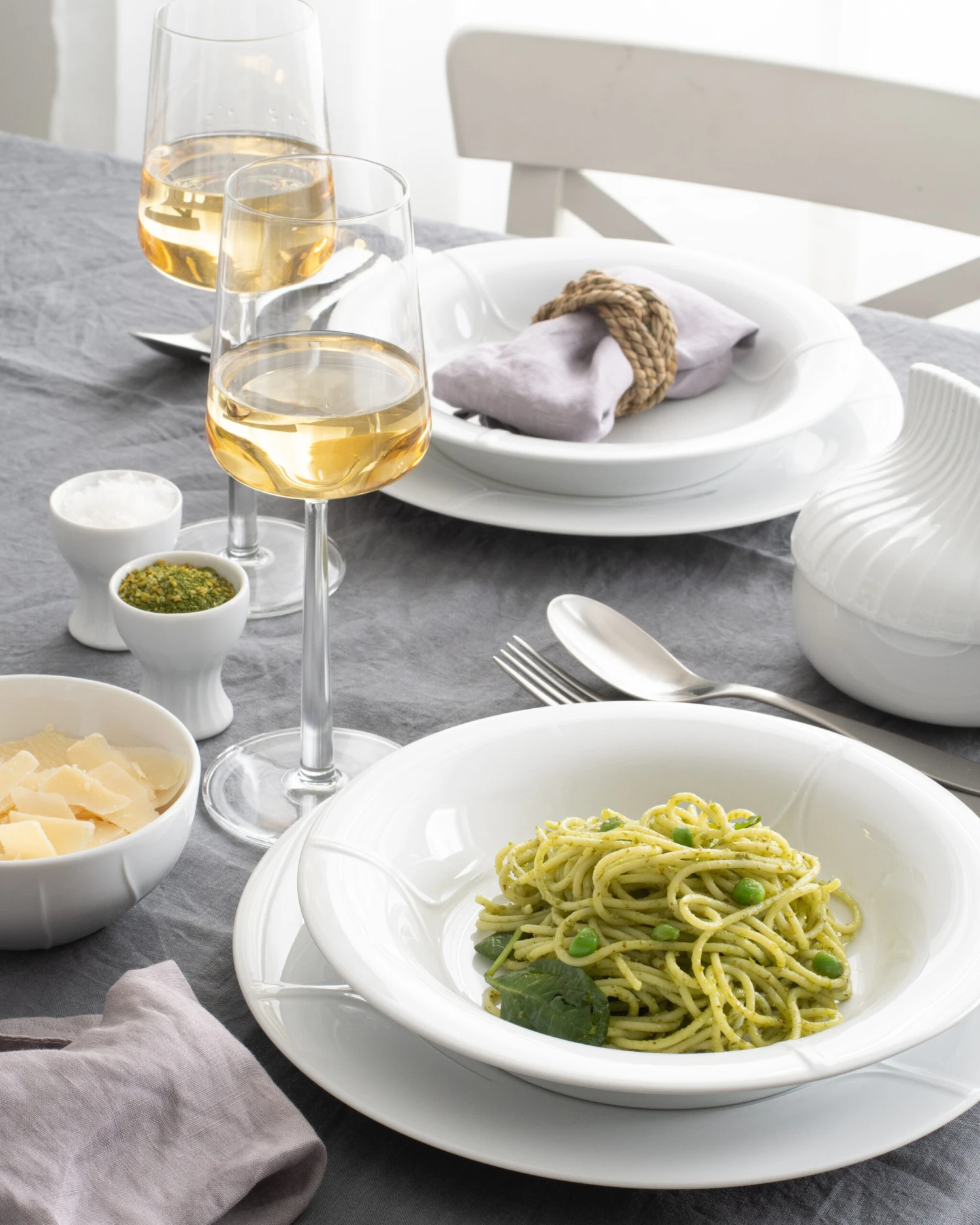 Rörstrand Plato Pli Blanc 26 Cm 4 Rörstrand Plato Pli Blanc 26 Cm - Imagen 2