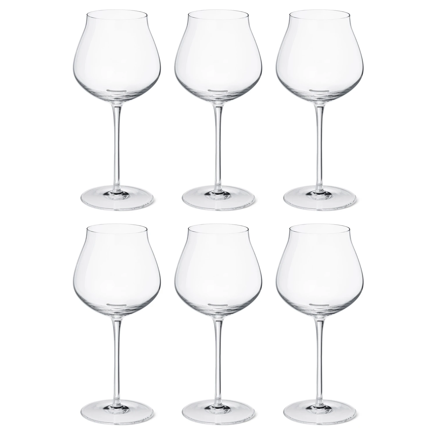 Georg Jensen 6 Copas De Vino Tinto Sky 50 Cl 3 Georg Jensen 6 Copas De Vino Tinto Sky 50 Cl