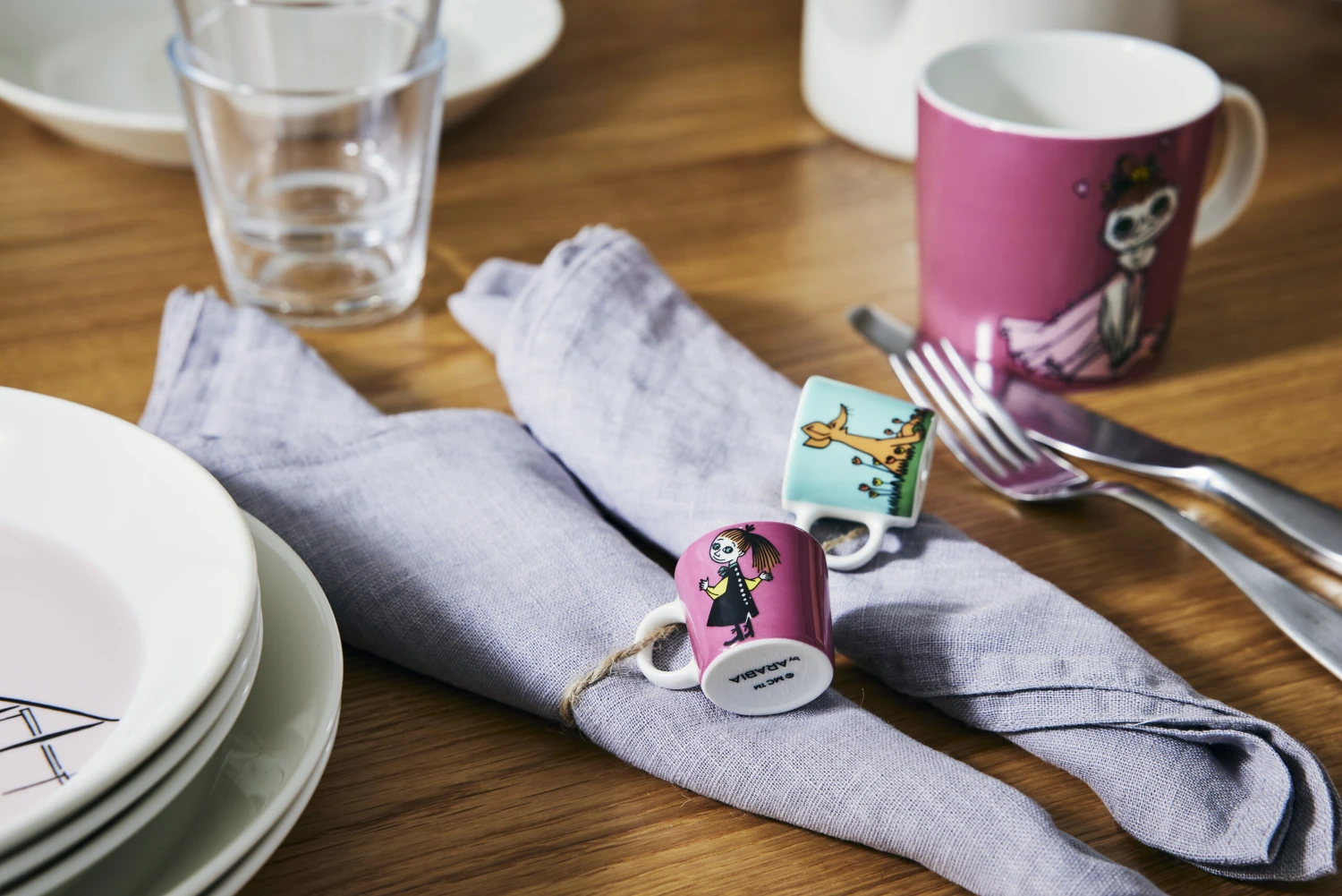 Arabia 6 Tazas Mumin Mini Tredje Classic 6 Arabia 6 Tazas Mumin Mini Tredje Classic - Imagen 4