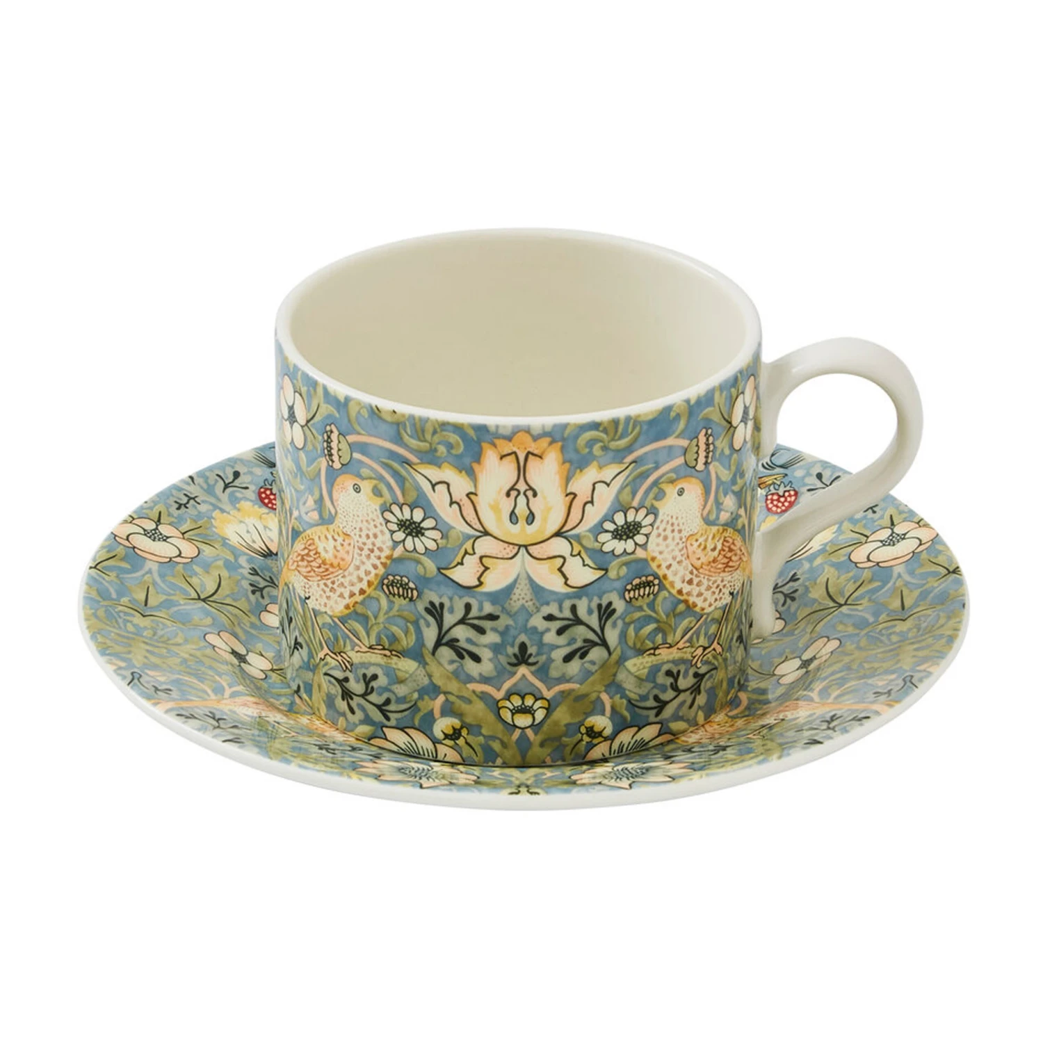 Spode Taza De Té Y Platillo Strawberry Thief 28 Cl 3 Spode Taza De Té Y Platillo Strawberry Thief 28 Cl