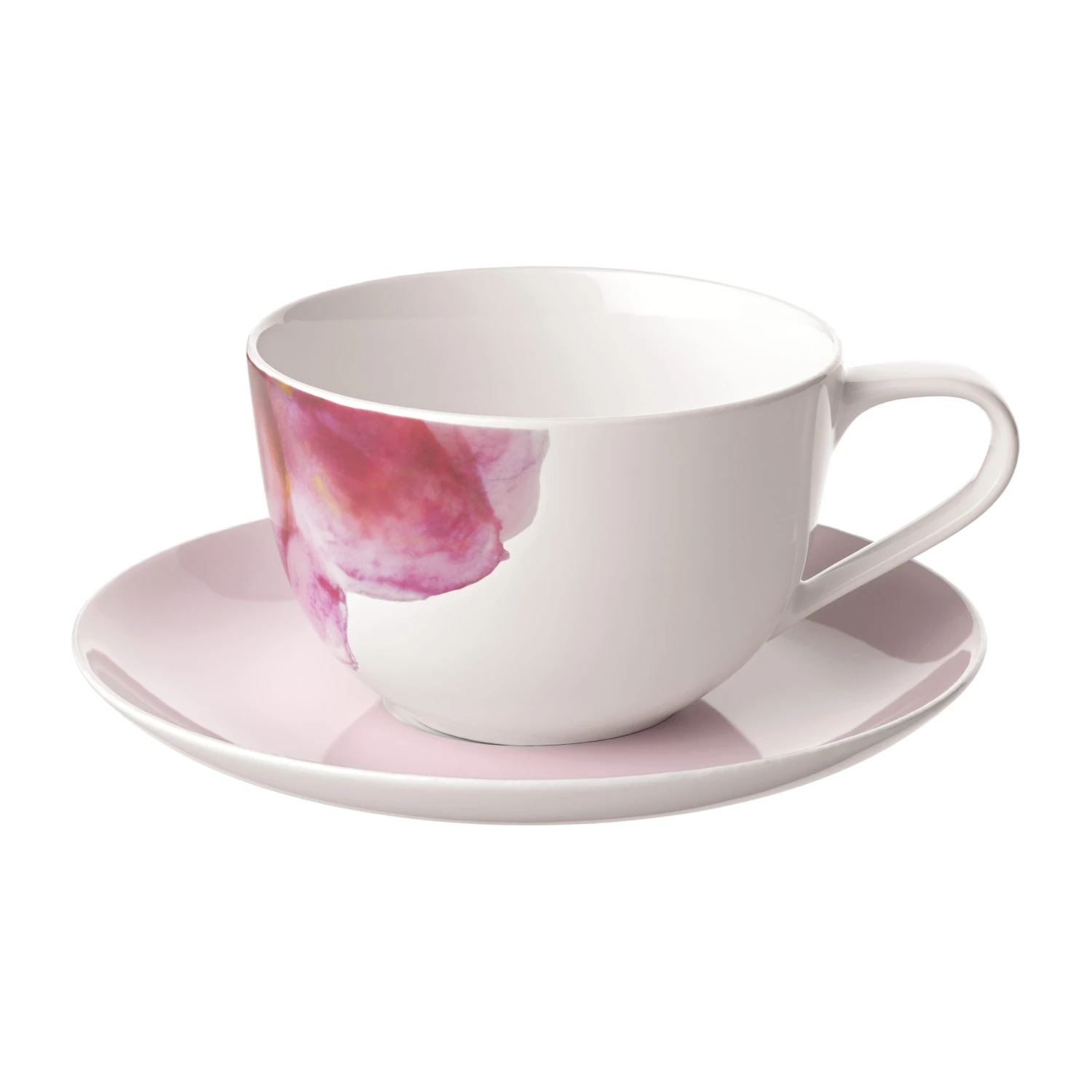 Villeroy & Boch Taza Con Plato Rose Garden 3 Villeroy & Boch Taza Con Plato Rose Garden