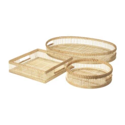 Broste Copenhagen Set De 3 Bandejas Taro
