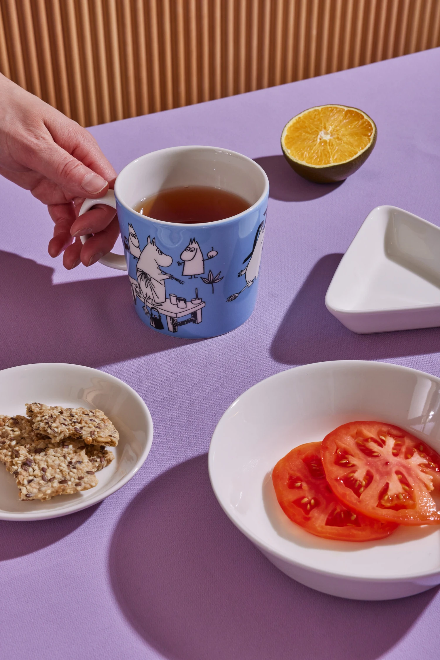 Arabia Taza Moomin Blue Special 5 Arabia Taza Moomin Blue Special - Imagen 3