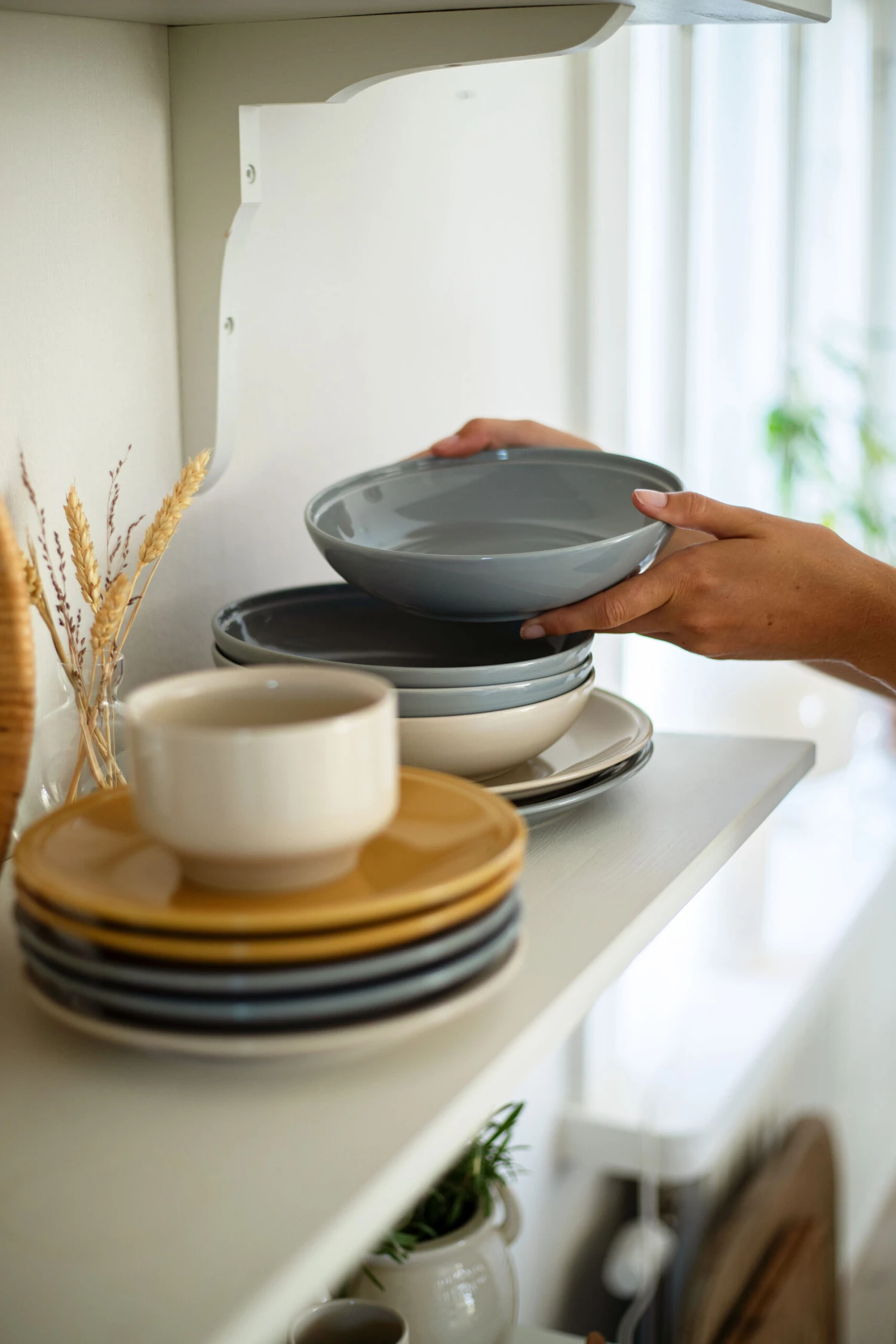 Plato Hondo Höganäs Keramik Daga Ø19 Cm 4 Plato Hondo Höganäs Keramik Daga Ø19 Cm - Imagen 2