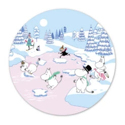 Salvamanteles Moomin Winter 2022 Ø21 Cm