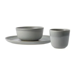 Set De 3 Piezas Para Desayuno Morgon Gris