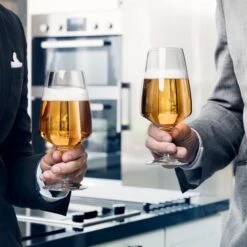 Orrefors 4 Copas De Cerveza Pulse -Vajilla Tienda p 16540 01 02 8e449cdcac