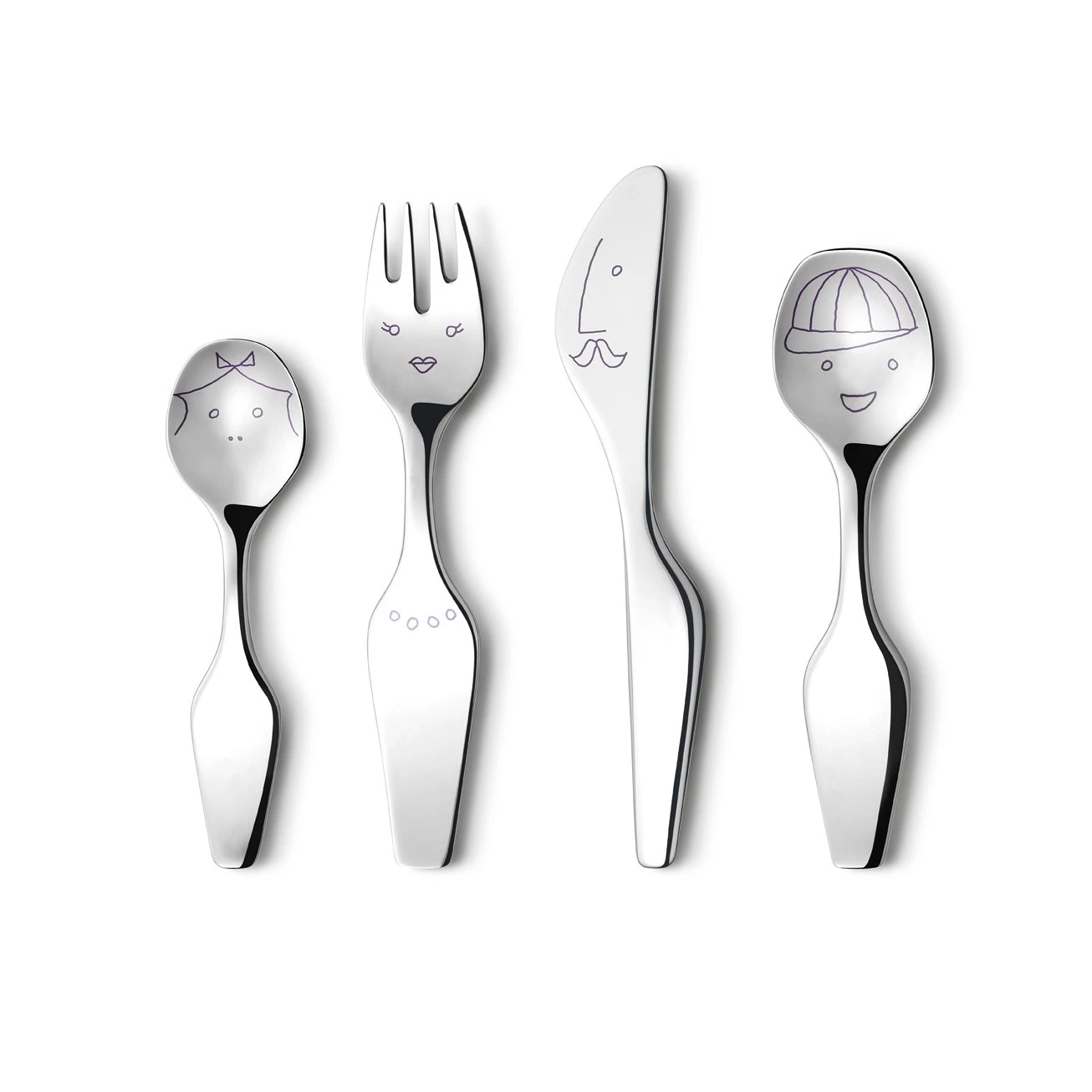 Georg Jensen Juego De Cubiertos The Twist Family 3 Georg Jensen Juego De Cubiertos The Twist Family