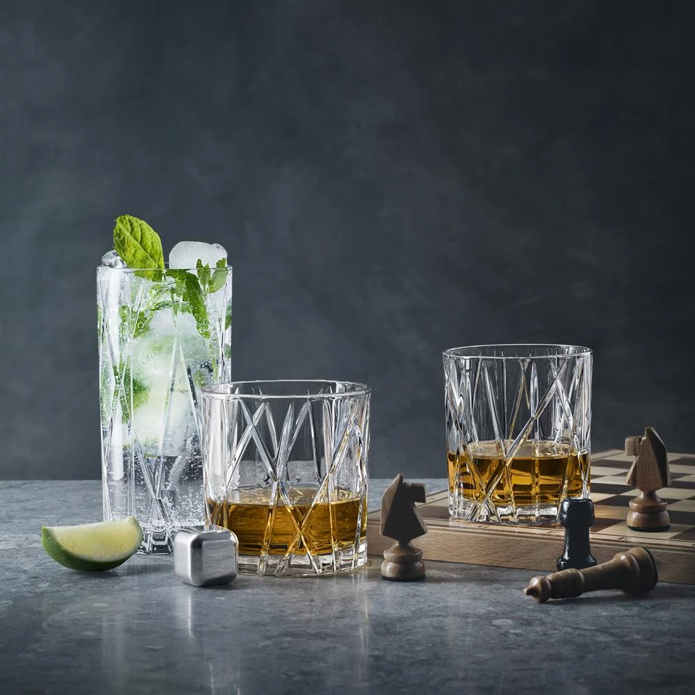 Orrefors 4 Vasos City Old Fashioned 4 Orrefors 4 Vasos City Old Fashioned - Imagen 2