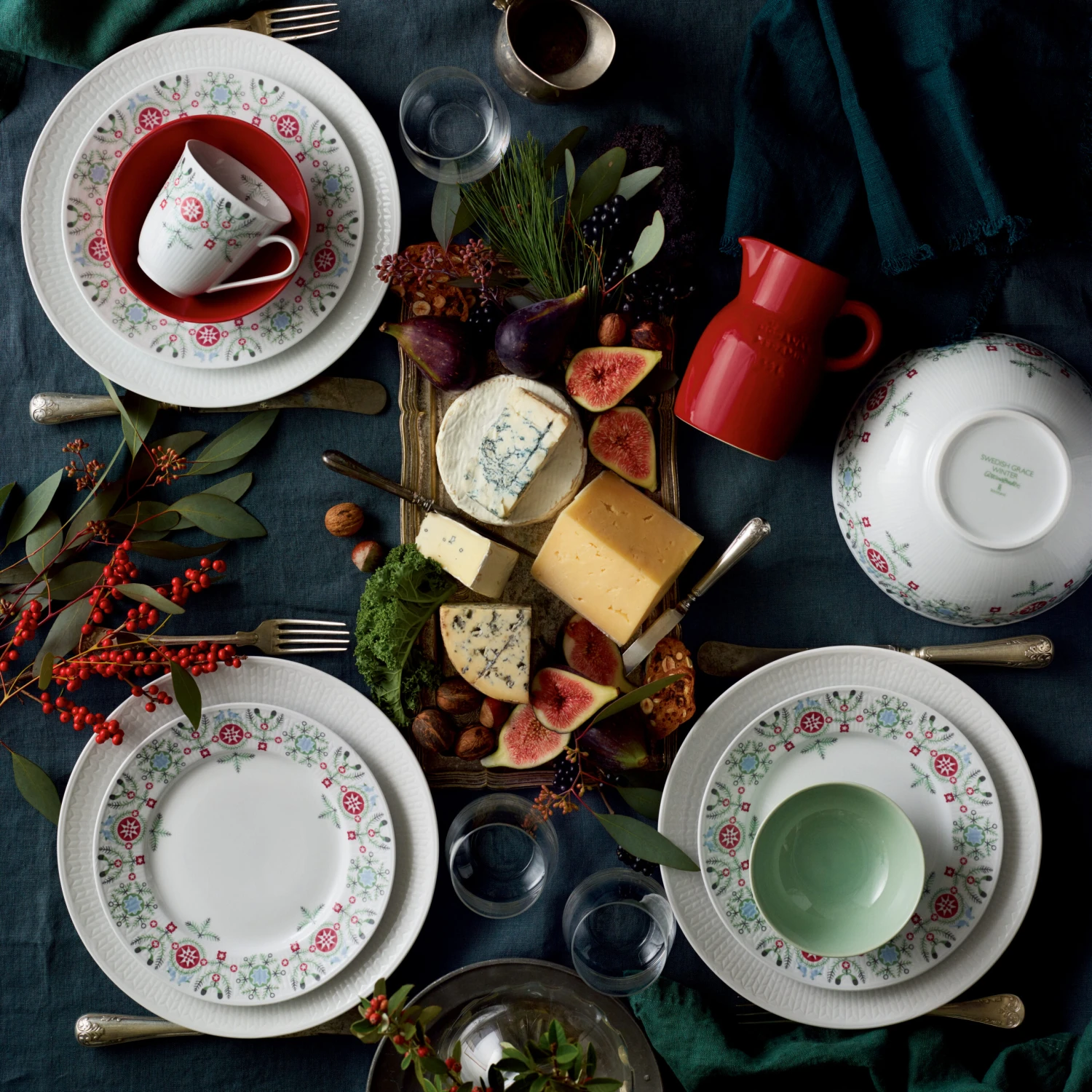 Rörstrand Plato Swedish Grace Winter 21 Cm 6 Rörstrand Plato Swedish Grace Winter 21 Cm - Imagen 4