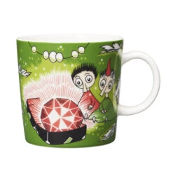 Arabia Taza Moomin Thingumy & Bob King's Ruby