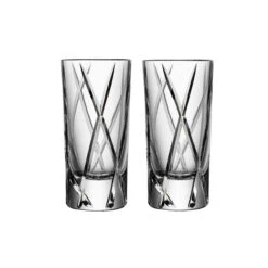 Orrefors 2 Vasos De Chupito City